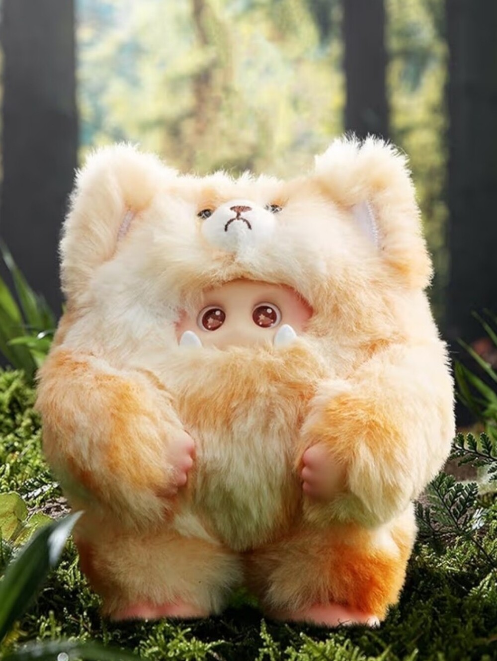 GIGGLE Monster-V2 Furry Forest Series Vinyl Plush NEW - Zesty